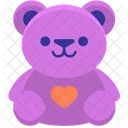 Ursinho De Pelucia Urso Brinquedo Icon