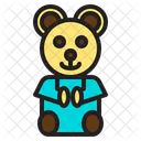 Ursinho De Pelucia Urso Brinquedo Icon