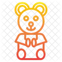 Ursinho De Pelucia Urso Brinquedo Icon