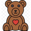 Ursinho De Pelucia Urso Brinquedo Icon