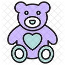 Ursinho De Pelucia Urso Brinquedo Icon