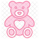 Ursinho De Pelucia Urso Brinquedo Icon