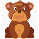 Urso Bebado Bebado Embriagado Ícone