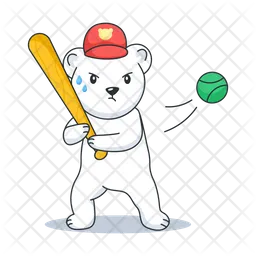 Urso de beisebol  Ícone