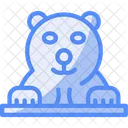 Urso Polar Artico Gelo Icon