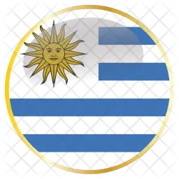 Uruguai Flag Ícone