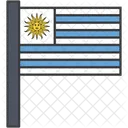 Uruguay Country Flag Icon