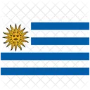 Flag Country Uruguay Icon