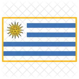 URUGUAY Flag Icon