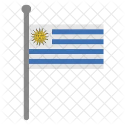 Uruguay Flag Icon