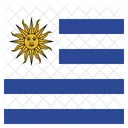 Uruguay Uruguayen National Icône