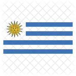 Uruguay Flag Icono