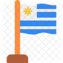 Uruguay Flag National Flag Icon
