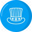 Us Hat Cap Headgear Icon