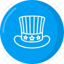 Us Hat Cap Headgear Icon