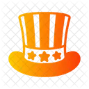 Us Hat Cap Headgear Icon
