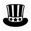 Us Hat Cap Headgear Icon
