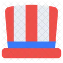 Us Hat Cap Headpiece Icon