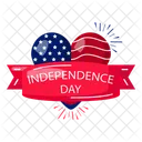 Independence Day Love America Icon