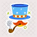 Us Props Booth Props Us Hat Icon