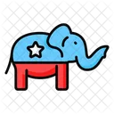 Us Republican Party  Icon