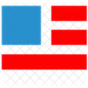 Usa Flag National Icon