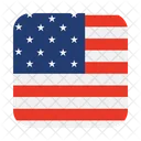 America American Flag Icon