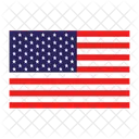 Usa America Flag Icon