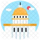 Usa Capitol Building Monument Landmark Icon