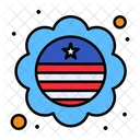 Usa Cop Badge  Icon