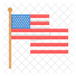 Free American Flag Icon Svg 811 SVG PNG EPS DXF File