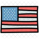 Usa July United States Icon