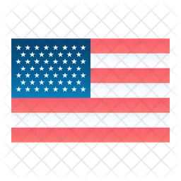 USA flag  Icon