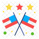 Eine Flagge  Symbol