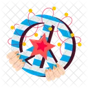 Geschichte Der USA Event Feier Vereinigte Staaten Symbol