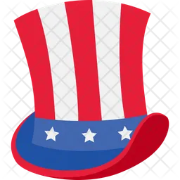 Usa Hat  Icon