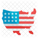 USA Land  Symbol