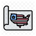 Usa Map Usa Map Icon