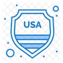 USA-Polizeiabzeichen  Symbol