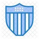 USA-Polizeiabzeichen  Symbol