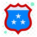 USA-Polizeiabzeichen  Symbol