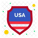 USA-Polizeiabzeichen  Symbol