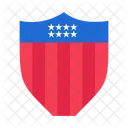 USA-Polizeiabzeichen  Symbol