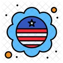 USA-Polizist-Abzeichen  Symbol