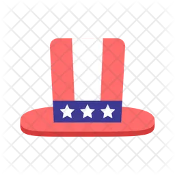 USA stars and stripes cylinder  Icon