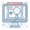 Usability Testing Web Explore Web Examine Icon