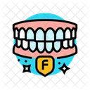Usando Tratamientos Con Fluor Icon