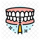 Usando Cepillos Interdentales Icon