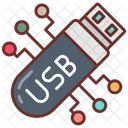 Usb Flash Device Memory Stick Icon