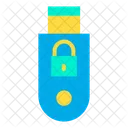 Lock Usb Secure Usb Secure Pendrive Icon